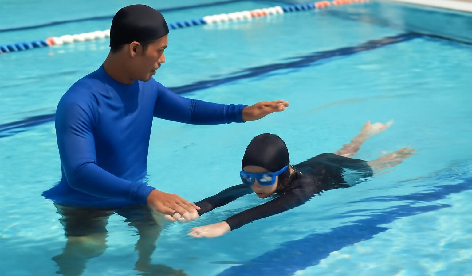 private swim lesson