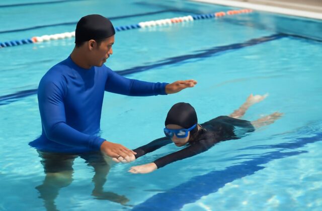 private swim lesson
