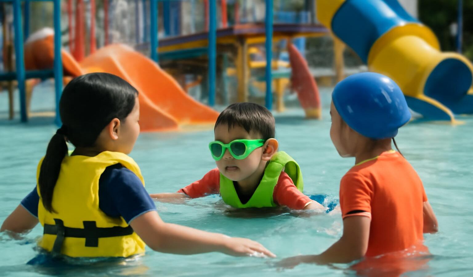 water park kids