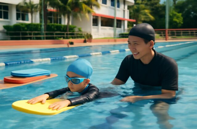swimming training pool
