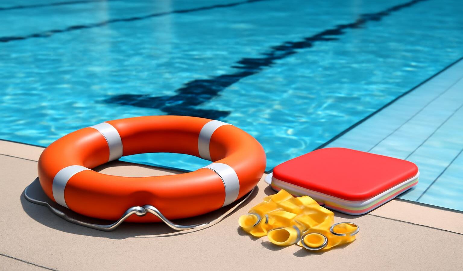 swimming pool blue