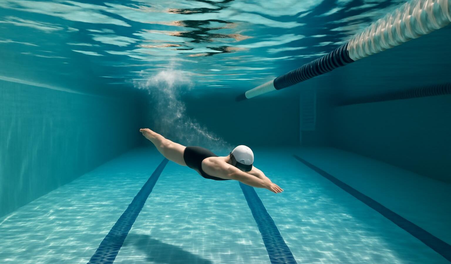 deep swimming pool