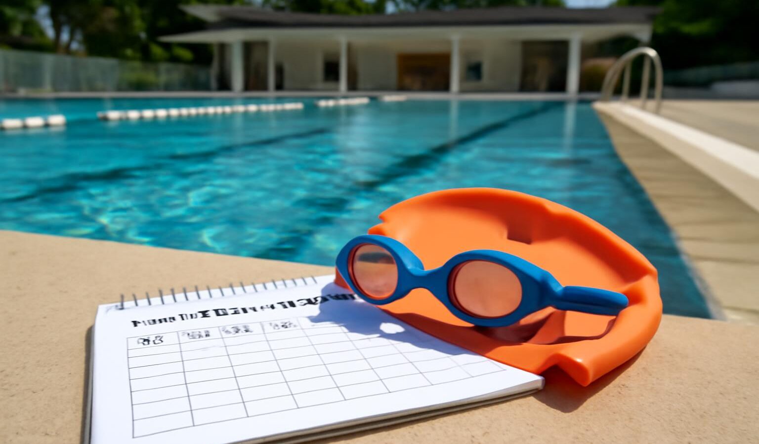 swimming schedule pool