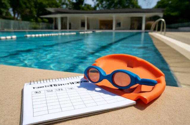 swimming schedule pool