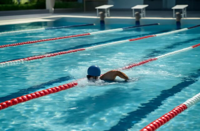lap swimming pool