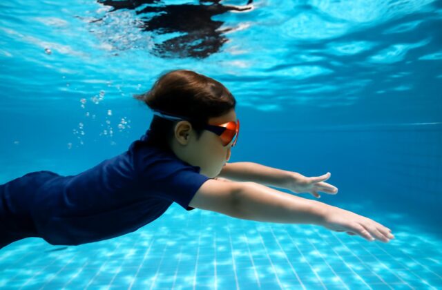 underwater swimming