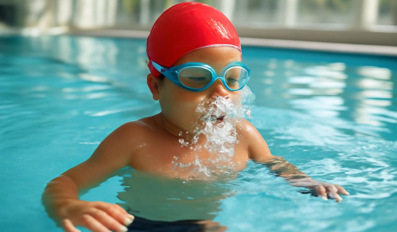 child bubbles pool