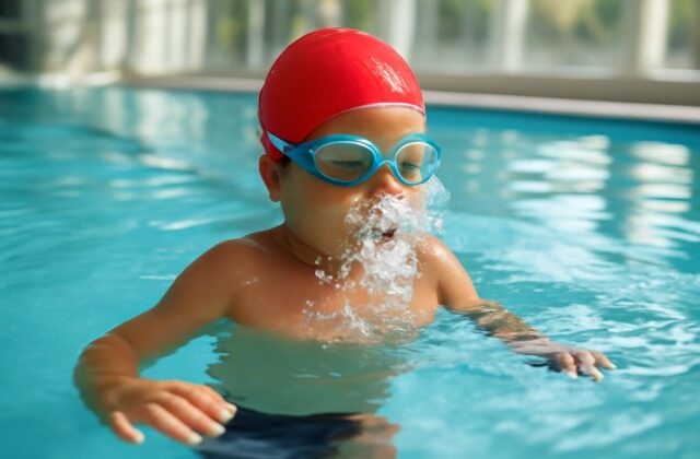 child bubbles pool