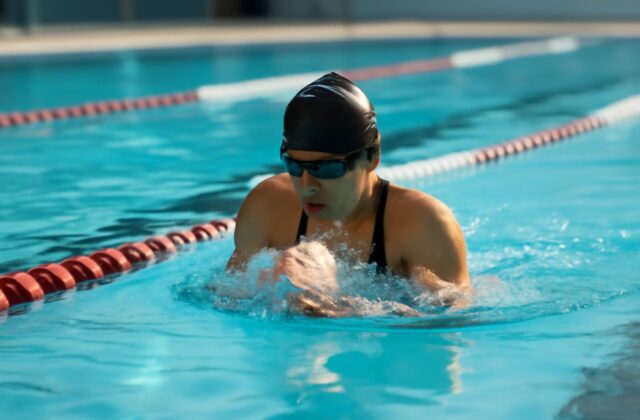 breaststroke swimming
