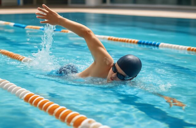 freestyle swimming