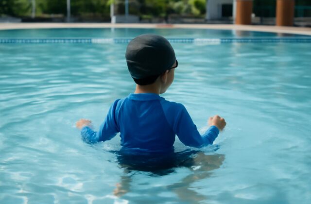 treading water pool
