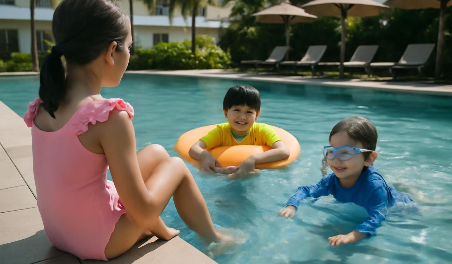 kids holiday pool