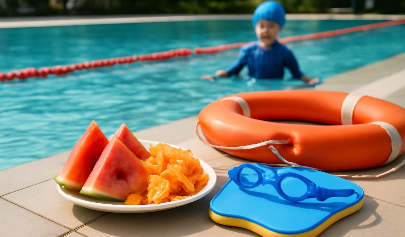 poolside snack