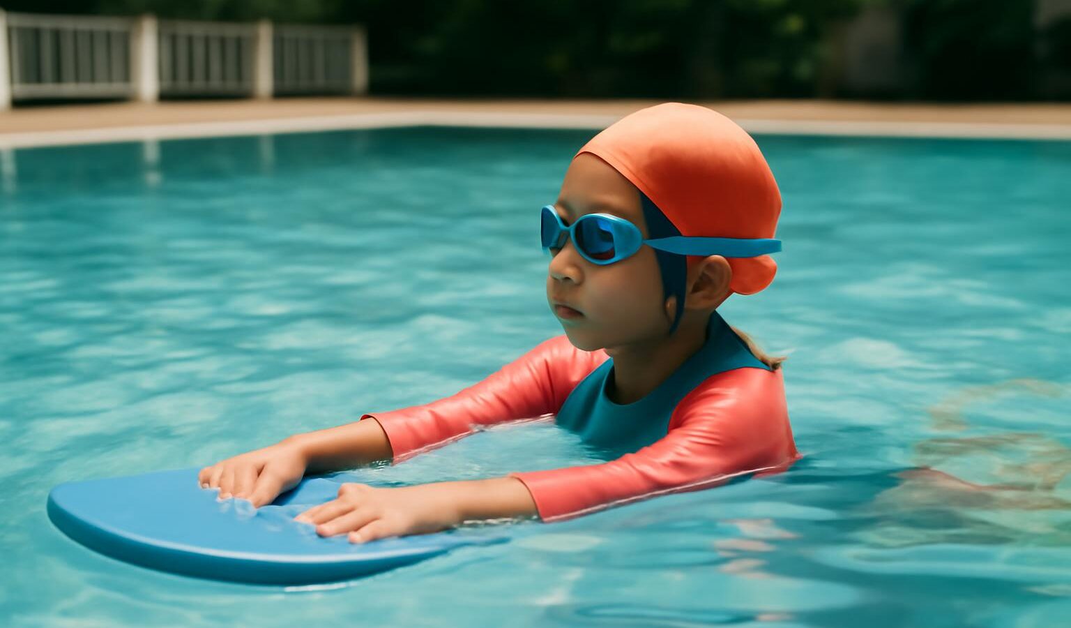 calm pool water
