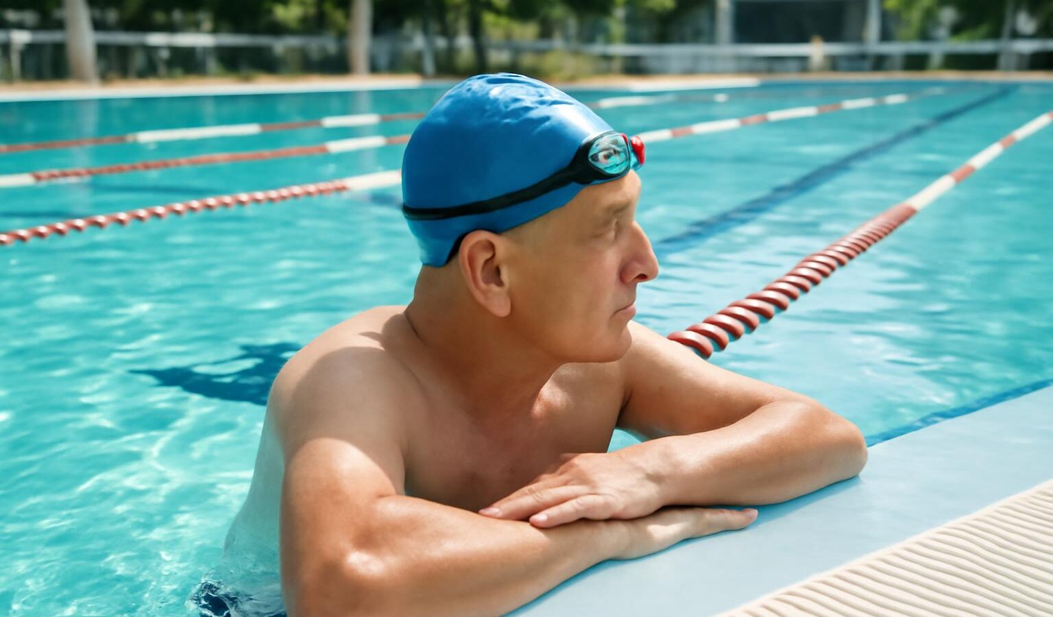 senior swimming pool