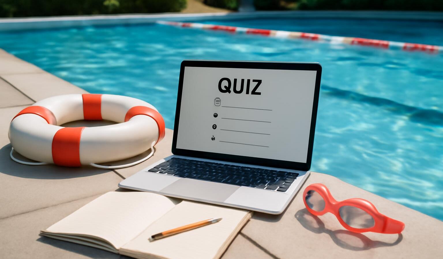 study quiz laptop
