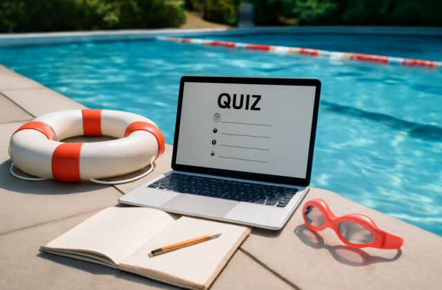 study quiz laptop