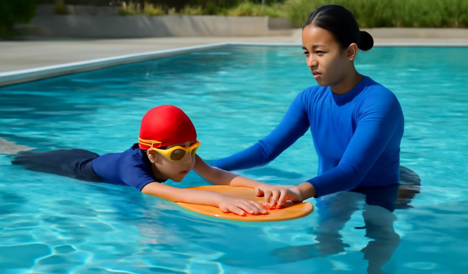 outdoor swimming pool